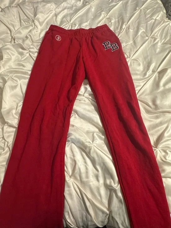 Body Basics Women's Red Jumpsuit - Classic Zip Front - Picture 2 of 3